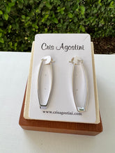 Load image into Gallery viewer, Elongated u hoop earrings

