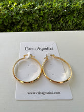 Load image into Gallery viewer, Traditional basic hoop earrings
