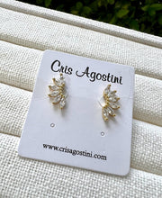 Load image into Gallery viewer, mini ear cuff zirconia earring
