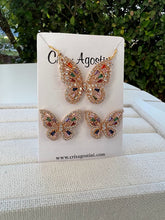 Load image into Gallery viewer, Colorful Butterfly Golden Set
