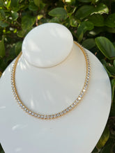 Load image into Gallery viewer, New diamond locker jewel choker necklace

