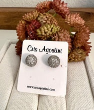 Load image into Gallery viewer, large studded ball earring
