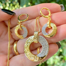 Load image into Gallery viewer, Gold Plated Bulg Inspired Jewelry Set
