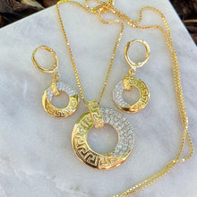 Load image into Gallery viewer, Gold Plated Bulg Inspired Jewelry Set
