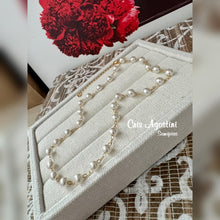 Load image into Gallery viewer, Resin pearl choker necklace
