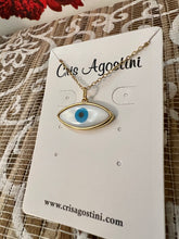 Load image into Gallery viewer, Greek eye necklace
