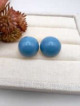 Load image into Gallery viewer, Medium button enameled seductive earrings
