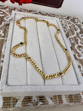 Load image into Gallery viewer, Colorful heart link short chain necklace
