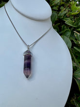 Load image into Gallery viewer, Natural stone capsule long necklace
