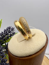 Load image into Gallery viewer, High Luxury pave 2 rings set
