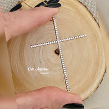 Load image into Gallery viewer, Zircônia Cross necklace
