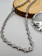 Load image into Gallery viewer, Star cubic zirconia jewelry clasp necklace
