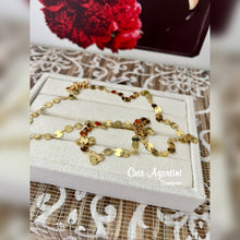 Load image into Gallery viewer, small medal long necklace
