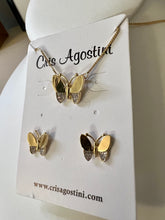 Load image into Gallery viewer, Delicate jewelry finish butterfly set
