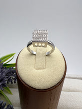 Load image into Gallery viewer, High studded pave square ring
