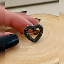 Load image into Gallery viewer, Opend heart ring
