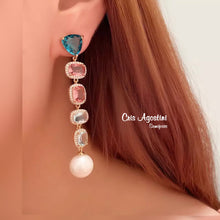 Load image into Gallery viewer, Valentina Collection party earrings
