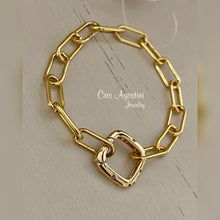 Load image into Gallery viewer, Oval link chain bracelet
