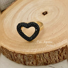 Load image into Gallery viewer, Opend heart ring
