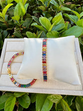 Load image into Gallery viewer, Colorful baguette bracelet jewelry clasp
