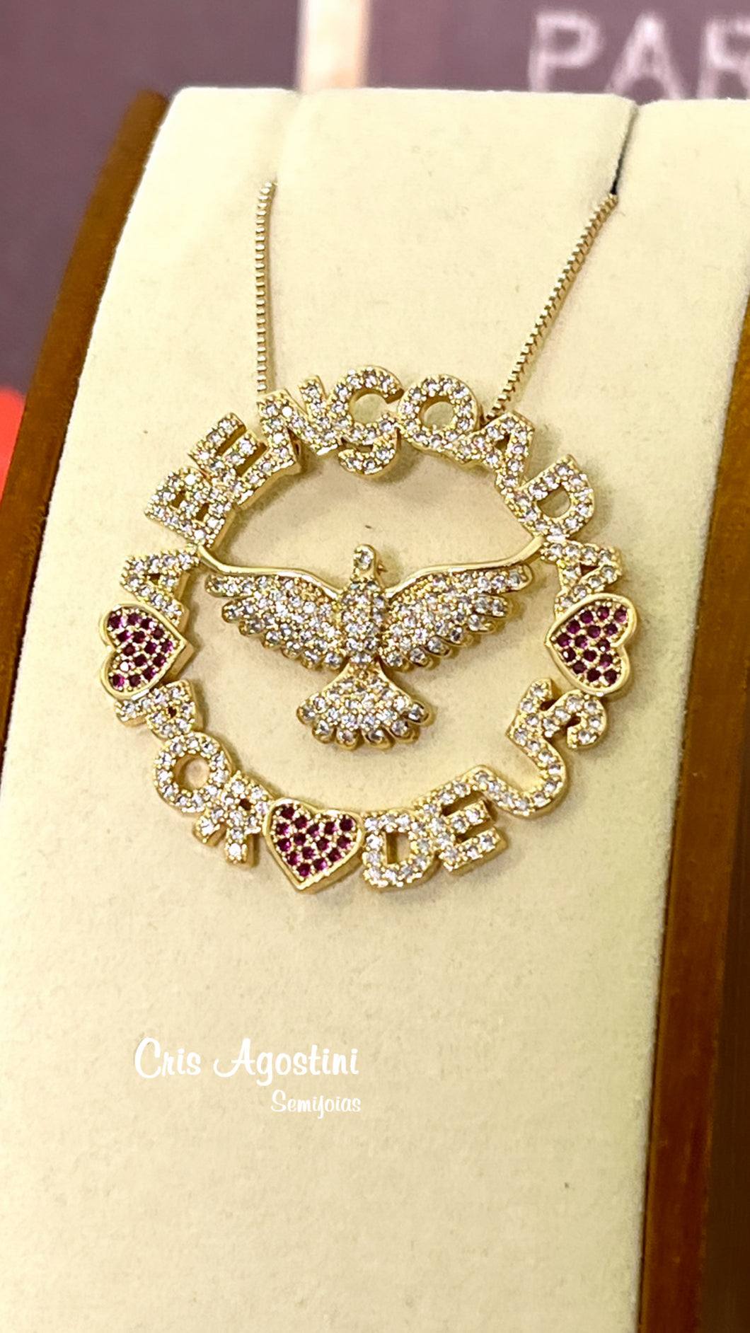 blessed by god necklace