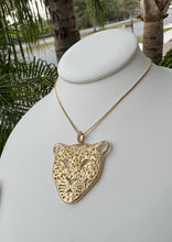 Load image into Gallery viewer, Jaguar pendant long necklace
