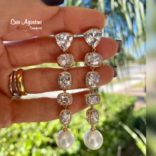 Load image into Gallery viewer, Valentina Collection party earrings
