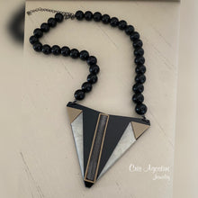 Load image into Gallery viewer, Exclusive acrylic statement necklace
