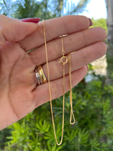 Load image into Gallery viewer, Veneziana chain 18k gold plated
