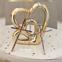 Load image into Gallery viewer, Zircônia Cross necklace
