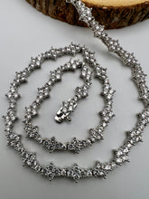 Load image into Gallery viewer, Star cubic zirconia jewelry clasp necklace
