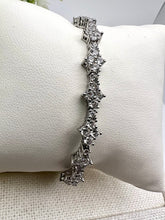 Load image into Gallery viewer, Diamond cz clasp jewelry bracelet
