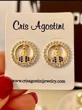 Load image into Gallery viewer, Virgin Mary earrings
