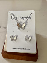 Load image into Gallery viewer, Delicate jewelry finish butterfly set
